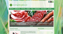 Desktop Screenshot of blogenfermedades.com
