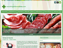 Tablet Screenshot of blogenfermedades.com
